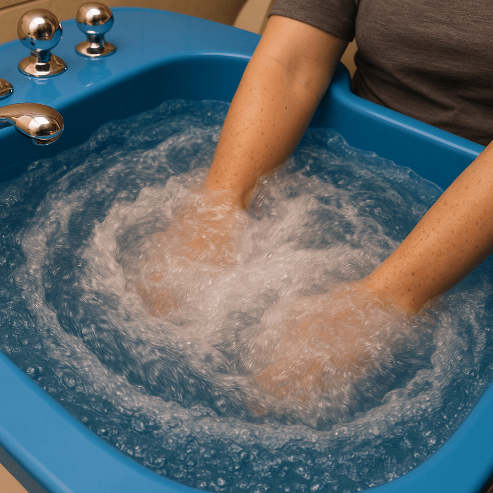 Masaże wirowe wodne łęczna